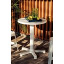 Ver imagem 2 de Mesa Tramontina Capri Branco 59 cm em Polipropileno