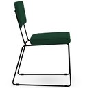 Ver imagem 7 de Kit 02 Cadeiras Decorativas Para Sala De Jantar Allana L02 Suede Verde Musgo - Lyam Decor