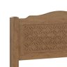 Cama de Casal com Cabeceira 100% Mdf Castanho Munique Fênix - 3