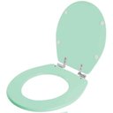 Ver imagem 2 de Assento Sanitário Laqueado Soft Close Avalon Verde Claro para Vaso Ideal Standard