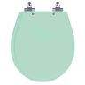 Assento Sanitário Laqueado Soft Close Avalon Verde Claro para Vaso Ideal Standard - 1