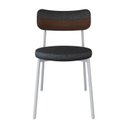 Ver imagem 6 de Cadeira Kyta Fixa com 4 Pés 50 X 44,7 X 83,8 Cm com 2 Unidades