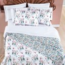 Ver imagem 3 de Kit Cobre Leito Colcha Lumiere Casal Dupla Face - Maggie