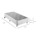 Ver imagem 4 de Base Box de Solteiro (88x188x41) King Koil CR461A Branco