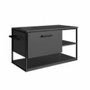 Ver imagem 4 de Armário Banheiro Gabinete Suspenso 80cm Estilo Industrial L1007