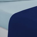 Ver imagem 3 de Jogo de Cama Malha Lençol 100% Algodão Gran Moratta 4 Peças Casal Azul Royal-azul Bebê