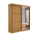 Ver imagem 2 de Guarda Roupa Atenas 2 Pts 100% MDF com Espelho D Doro