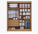 Ver imagem 4 de Guarda Roupa Atenas 2 Pts 100% MDF com Espelho D Doro