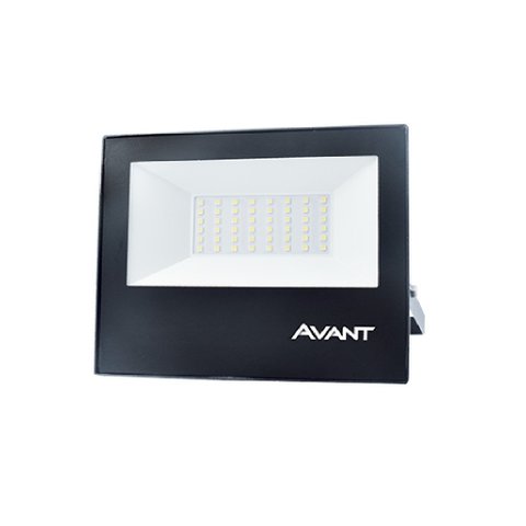 Refletor Led Slim 50w Luz Azul - Avant