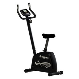 Bicicleta Athletic Training Vertical 8 Níveis Magnéticos 140kg Suportados Pedal Suave Monitor 11 Fun - 1