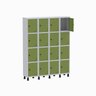 Armário Locker Guarda Volume Aço Light 16 Portas 138x179,5cm - 3