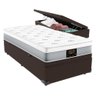 Cama Box Baú + Colchão Five Star Solteirão 96x203 King Star - 1