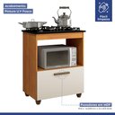 Ver imagem 6 de Balcão para Cooktop 05 Bocas 1 Porta Basculante Salvia Kaiki