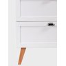 Gabinete para Banheiro com Cuba 80cm Retro Mdf Milano - On Móveis Cor:branco - 7