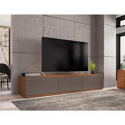 Rack para Tv Lille Cinza Perola Noce - 6