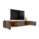 Ver imagem 4 de Rack para Tv Lille Cinza Perola Noce