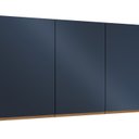 Ver imagem 1 de Armário Aéreo 3 Portas 120cm Ciela Azul/Canela