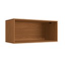 Ver imagem 3 de Armário Aéreo Basculante 1 Porta 80cm Ciela Marrom/Canela