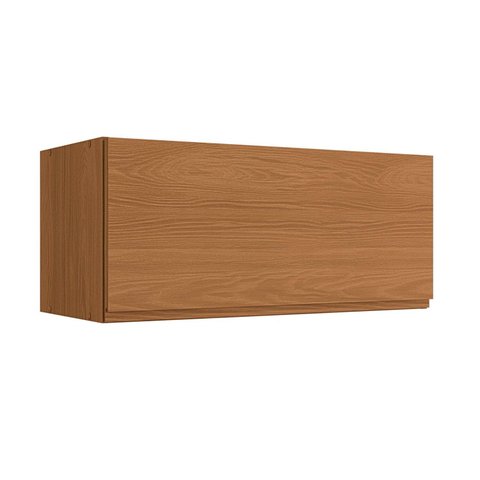 Armário Aéreo Basculante 1 Porta 80cm Ciela Marrom/Canela