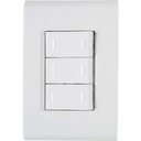 Ver imagem 1 de Placa 4x2+3 Interruptores Paralelos 10a-250v Branco Branco - 250v