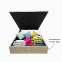 Ver imagem 5 de Cama Box com Bau Base Bege Casal Premium Blindada Super Reforçada