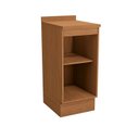 Ver imagem 3 de Balcão para Cozinha 1 Porta 40cm com Tampo Ciela Marrom/Canela