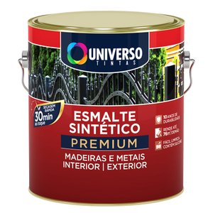 Esmalte Sintetico Acetinado 900ml Branco Universo