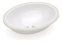 Ver imagem 1 de CUBA EMBUTIR OVAL 39*30 BRANCA INCEPA