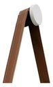 Ver imagem 3 de Espelho Redondo Adnet Iluminado Led Touch Alça 60cm Luxo - Branco Alça Caramelo Led Frio