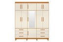 Ver imagem 1 de Guarda Roupa Triton Plus 11 Portas e 6 Gavetas - Cinamomo Off White - Albatroz