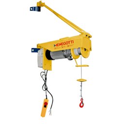 Guincho Coluna Regulavel MGC 200 30m sem Balde com Motor Monofasico 60hz Menegotti - 1