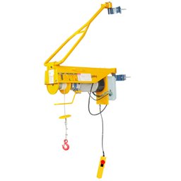 Guincho Coluna Regulavel MGC 400 30m sem Balde com Motor Monofasico 60hz Menegotti - 4
