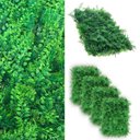 Ver imagem 1 de 13 Placas para Muros Artificiais Cobertura Total Idêntico Ao Natural Folhagens Mistas Premium 3D