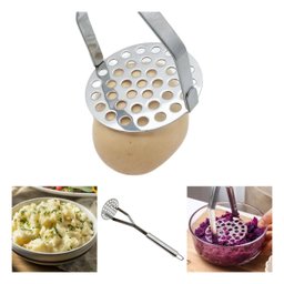 Amassador de Batata em Inox com Cabo Rose Gold 26cm - Wp Connect Esmagador Amassador de Batatas em I - 5