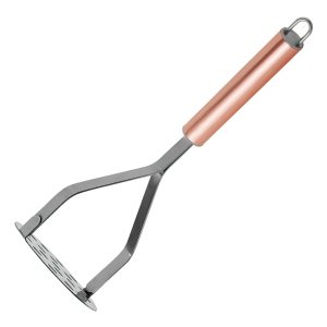 Amassador de Batata em Inox com Cabo Rose Gold 26cm - Wp Connect Esmagador Amassador de Batatas em I