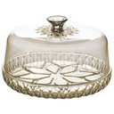 Ver imagem 3 de Kit Boleira Baixa, Queijeira, Açucareiro, Manteigueira e Jarra de Plástico Cristal Âmbar Plasutil