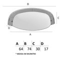 Ver imagem 4 de Puxador Concha Vivaro 223 - Antique - 64mm