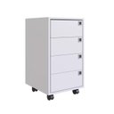 Ver imagem 3 de Kit 2 Gaveteiros 4 Gavetas Office Branco