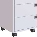 Ver imagem 6 de Kit 2 Gaveteiros 4 Gavetas Office Branco