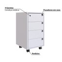 Ver mais imagens de Kit 2 Gaveteiros 4 Gavetas Office Branco