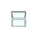 Ver imagem 1 de Vitro Basculante 40x40 Alumínio Branco