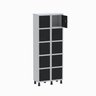Armário Locker Guarda Volume Aço Light 10 Portas 69x179,5cm - 2