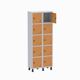 Armário Locker Guarda Volume Aço Light 10 portas 69x179,5cm - 3