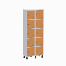 Armário Locker Guarda Volume Aço Light 10 portas 69x179,5cm - 2