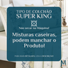 Lençol Super King Casal Marilyn 300 Fios Tecido Premium Toque Macio Conforto:palha - 7