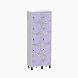 Armário Locker Guarda Volume Aço Light 10 portas 69x179,5cm - 2