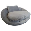 Ver imagem 3 de Caminha Casinha Mini Poltrona Para Cachorro Pet Cloe Cinza