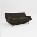 Ver imagem 5 de sofá cama 1,80m França Suede Marrom Adonai Estofados