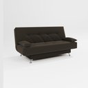 Ver imagem 3 de sofá cama 1,80m França Suede Marrom Adonai Estofados
