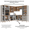 Cozinha Modulada Completa Isabelle 10 Peças com Torre Quente Para 2 fornos - 16